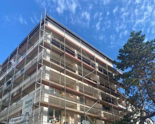 Fassadensanierung - Vorher